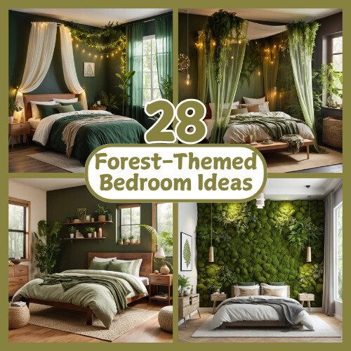 28 Forest-Themed Bedroom Ideas