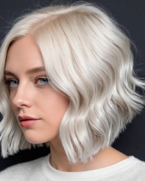 Cool-Toned Platinum Blonde