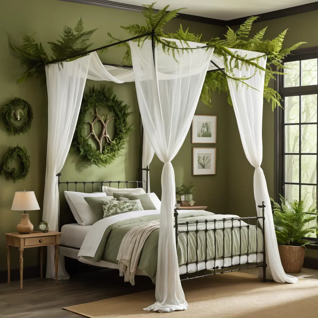 Forest Canopy Bed Frame