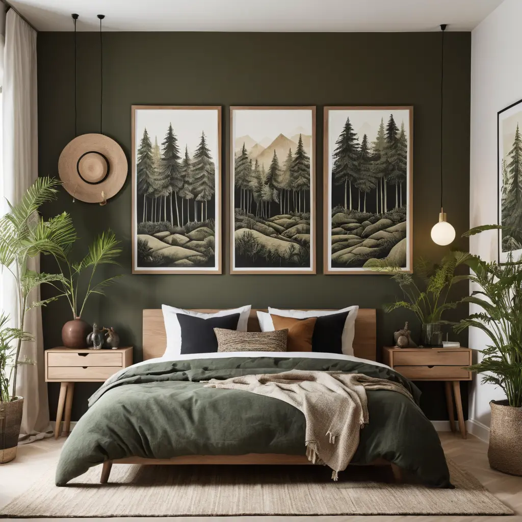 Forest-Themed Wall Art