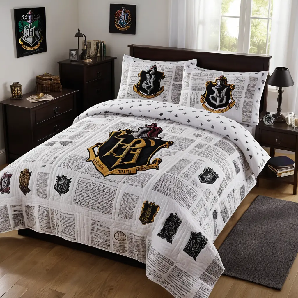 Harry Potter-Themed Bedding Sets