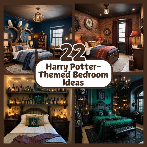 Harry Potter-Themed Bedroom Ideas