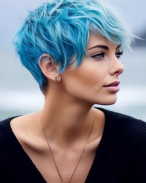 Ice Blue Pixie