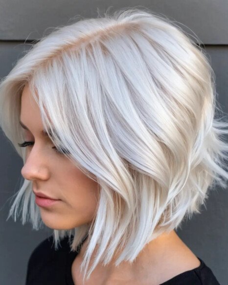 Icy Platinum Blonde