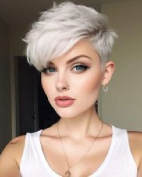 icy white pixie 