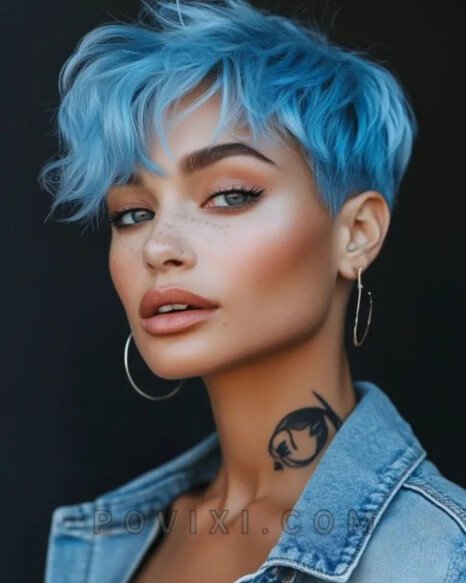 Pastel Blue Pixie