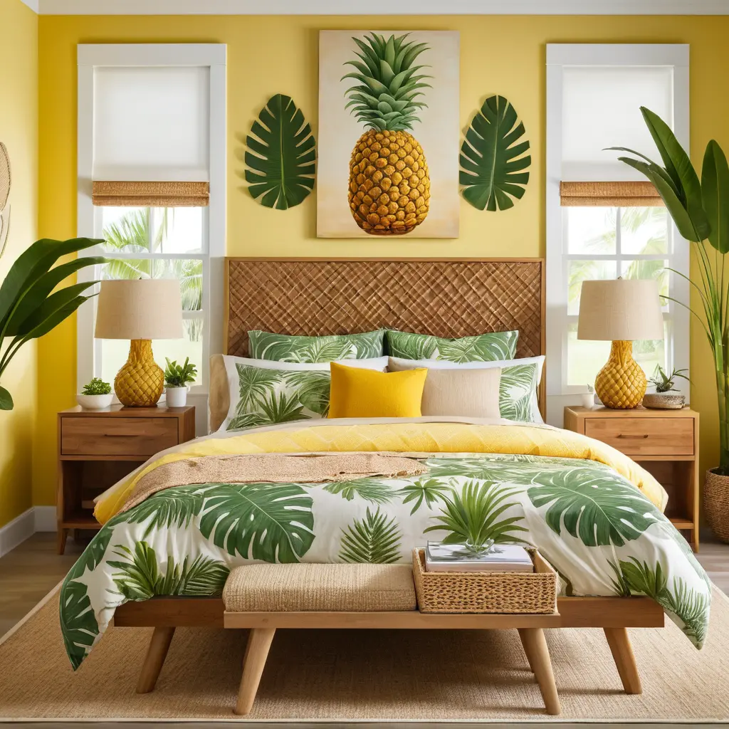 Pineapple-Themed Decor