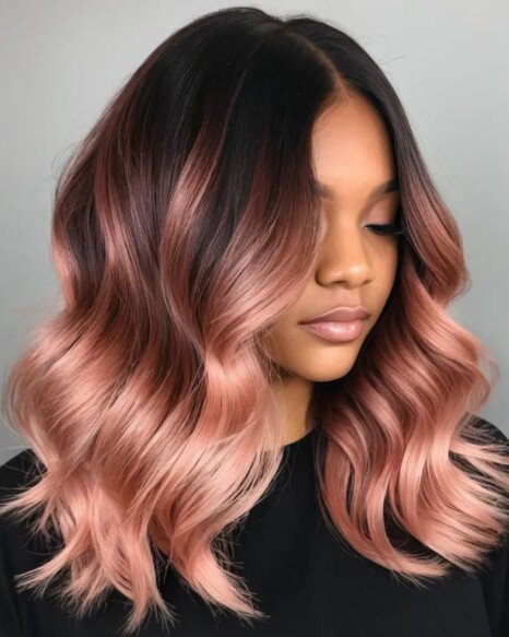 Rose Gold Ombre