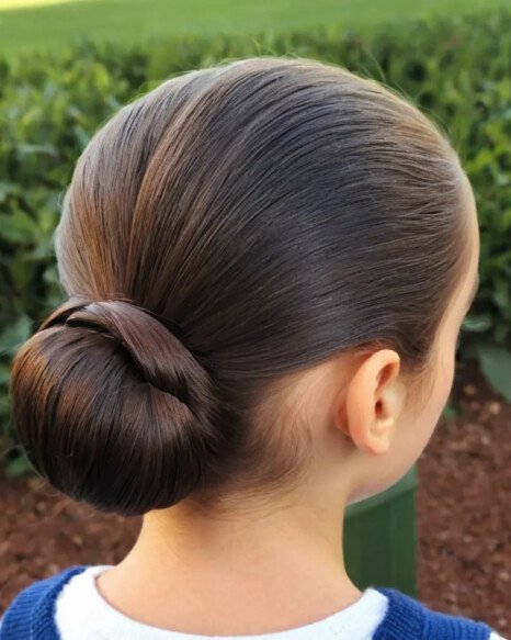 Sleek Low Bun