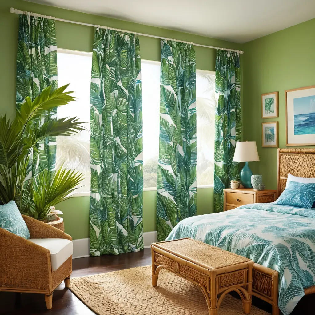 Tropical Curtains