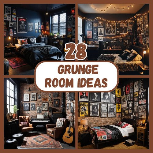 28 Grunge Room Ideas