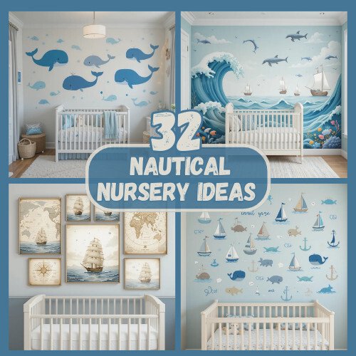 32 Nautical Nursery Ideas