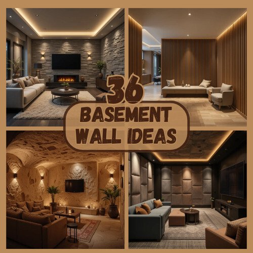 36 Basement Wall Ideas