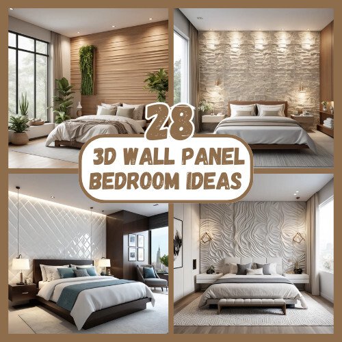 3D Wall Panel Bedroom Ideas