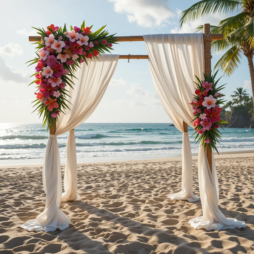 Bamboo Wedding Arch