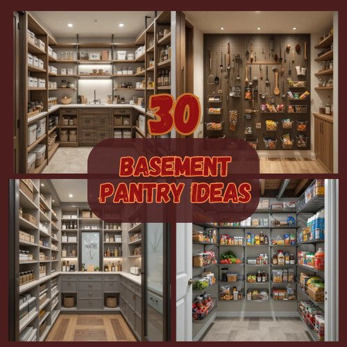 Basement Pantry Ideas