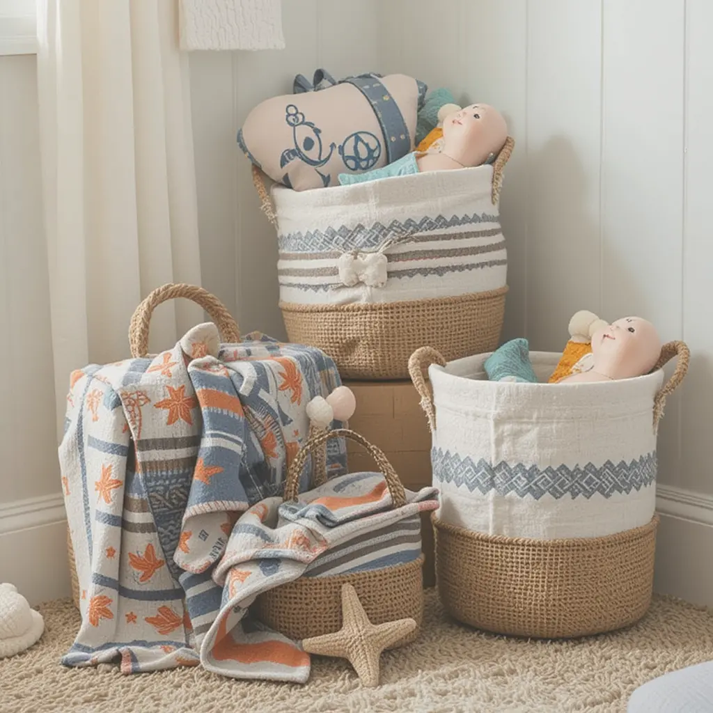 Beach Towel Storage Bins