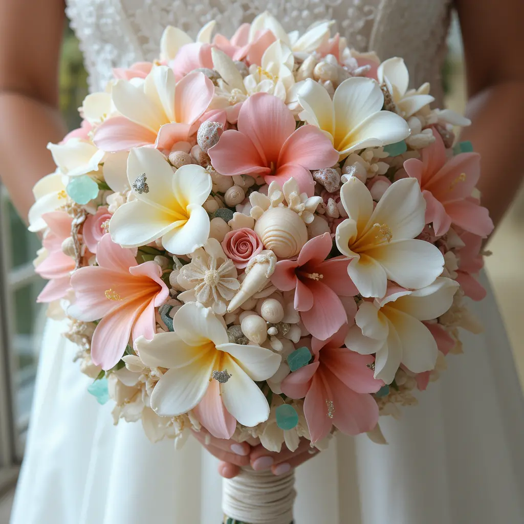 Beachy Bridal Bouquet