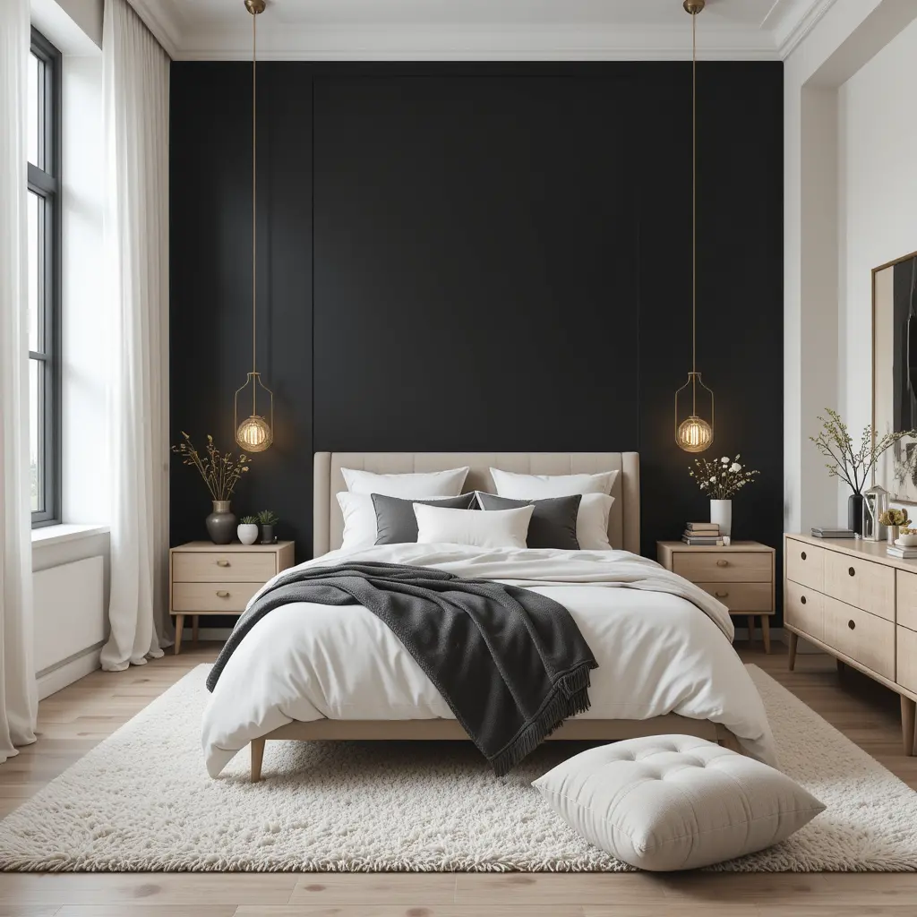 Black Wall Accent