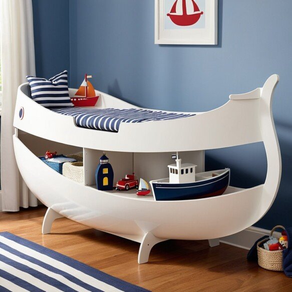 Boat Shaped Changing Table