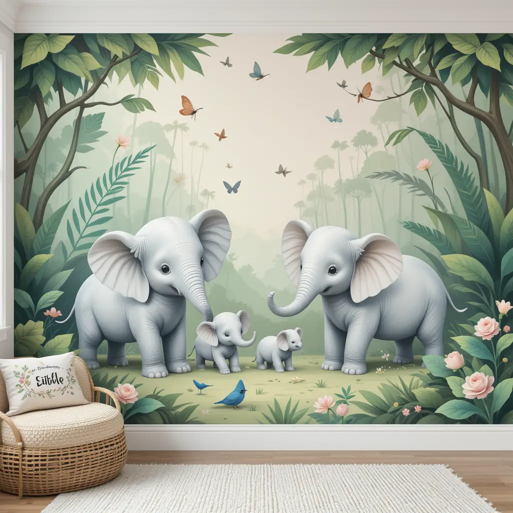 Elephant Mural