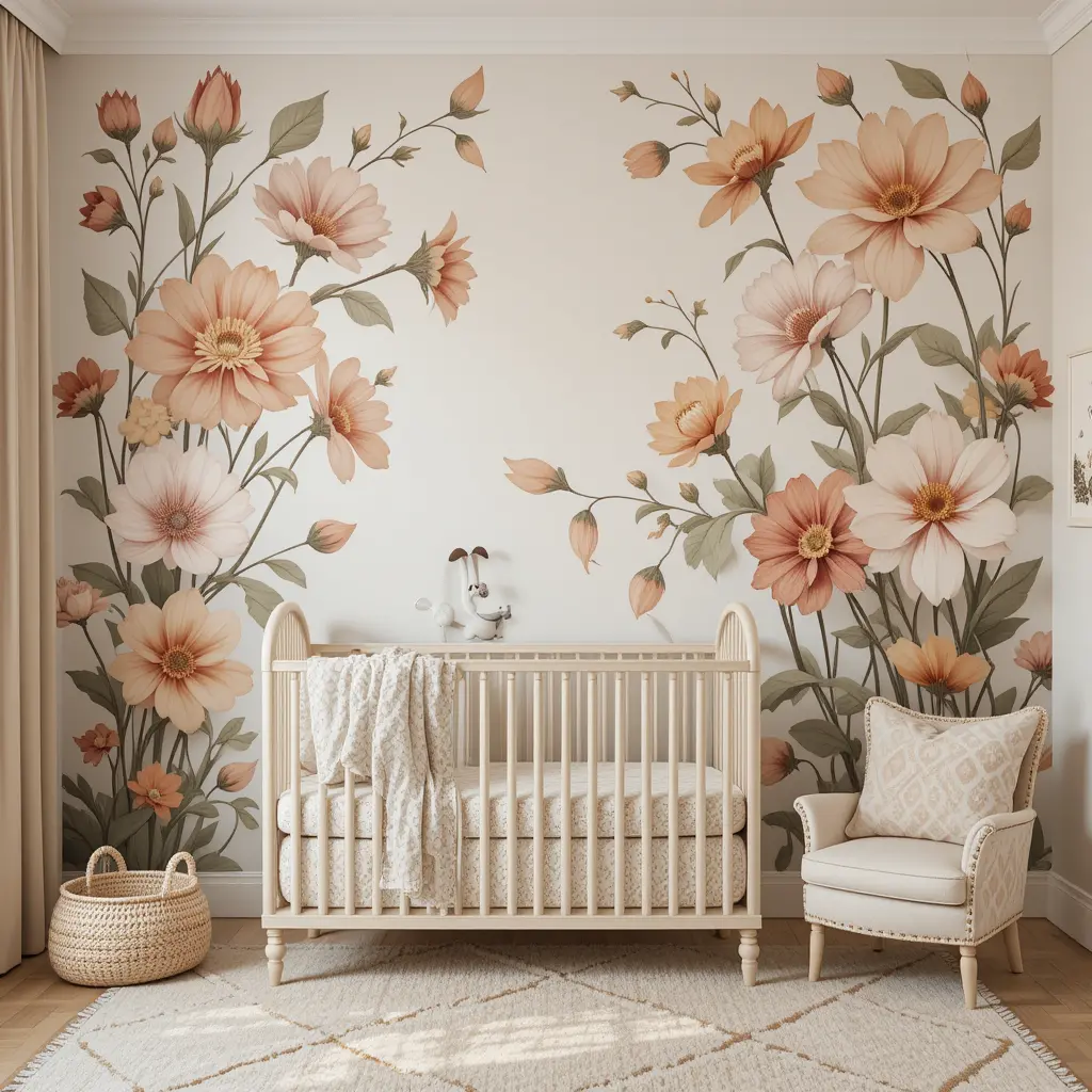 Floral Wall Mural