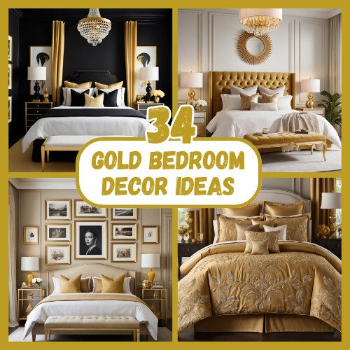 Gold Bedroom Decor Ideas