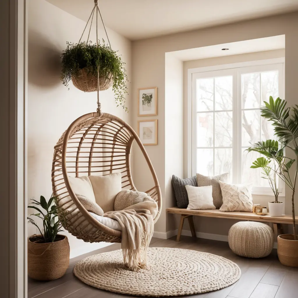 Hang a Swing Chair for Fun and Comfort