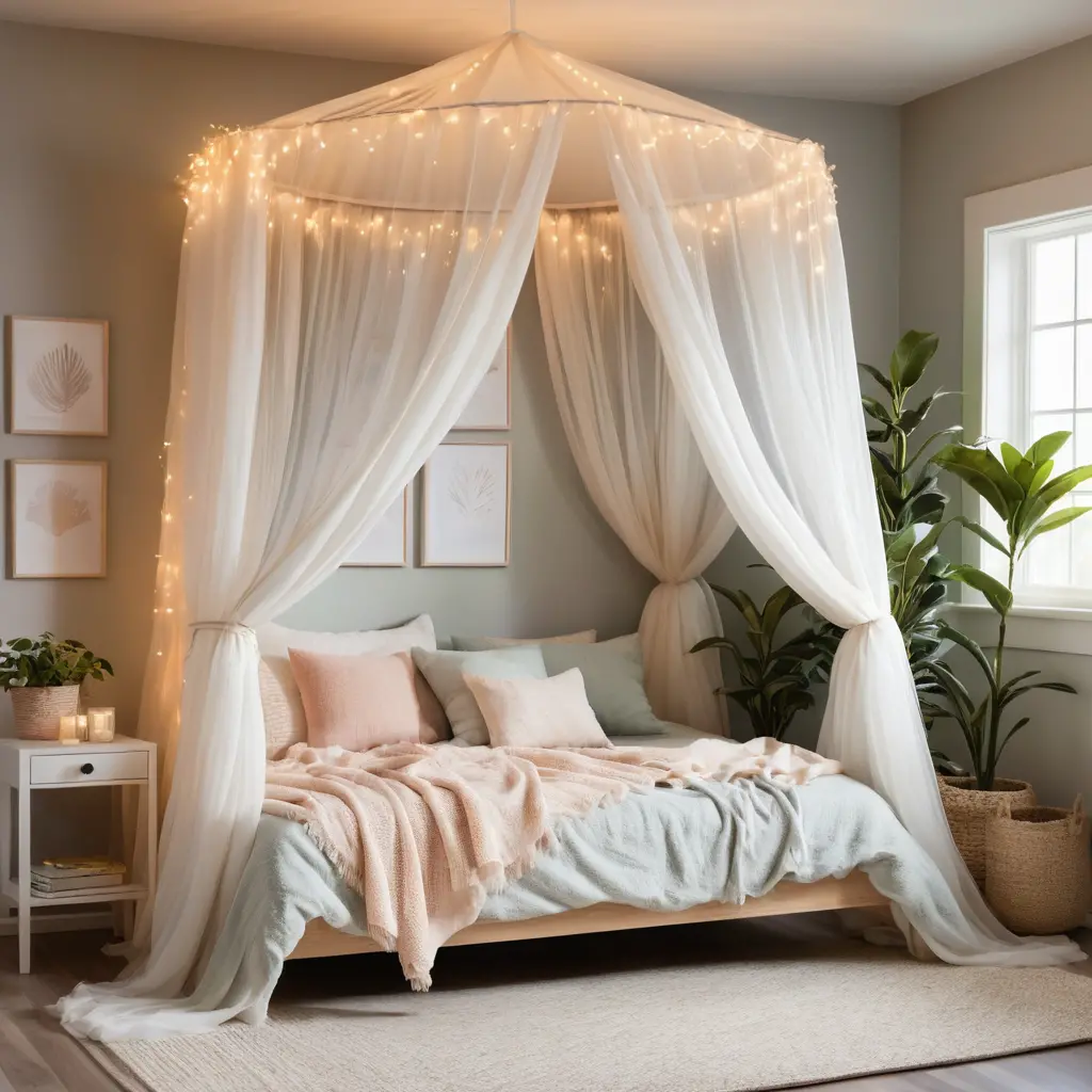 Incorporate a Canopy for a Dreamy Look