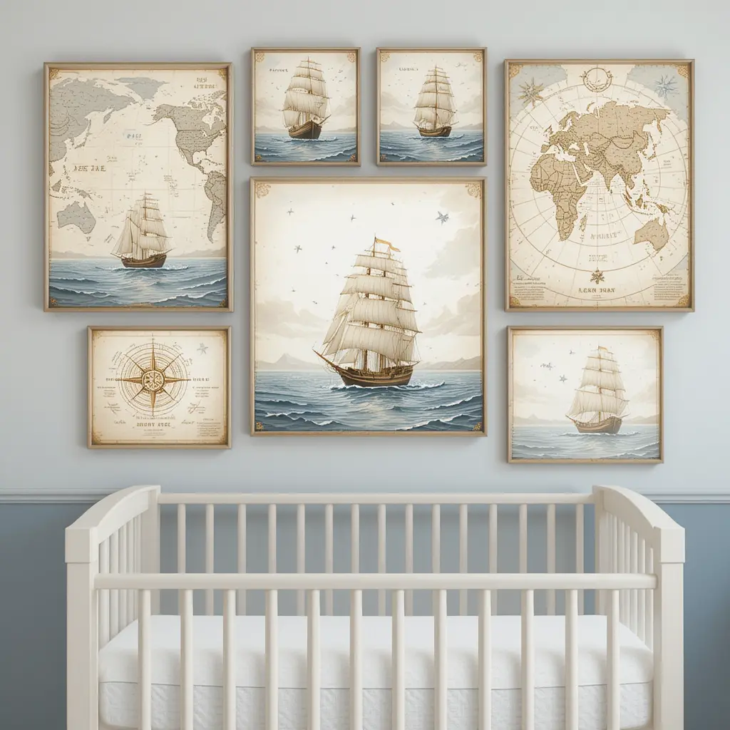 Maritime-Themed Wall Art