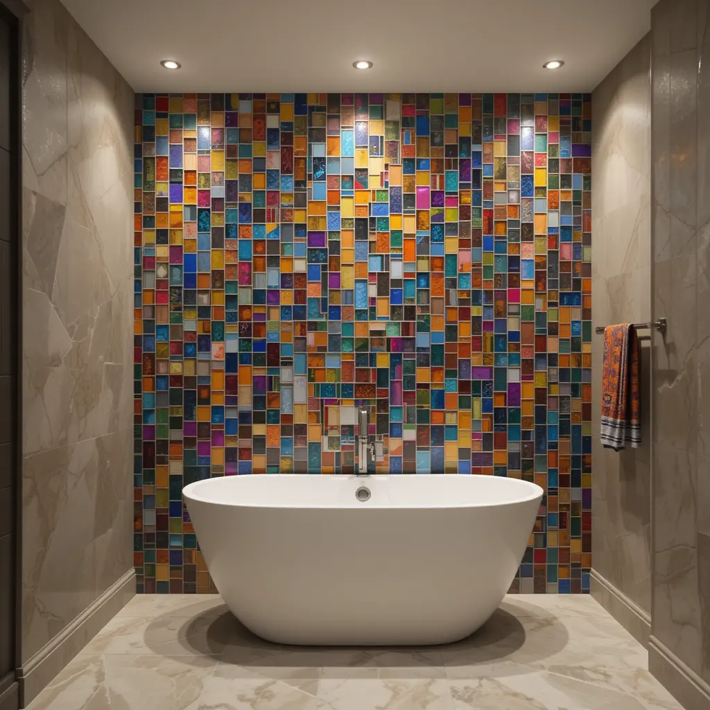 Mosaic Tile Walls