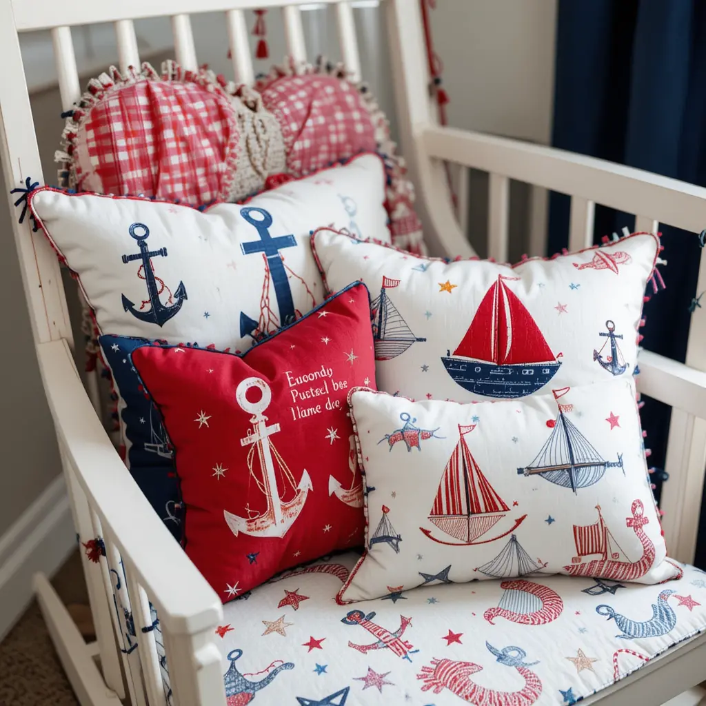 Nautical-Inspired Throw Pillows