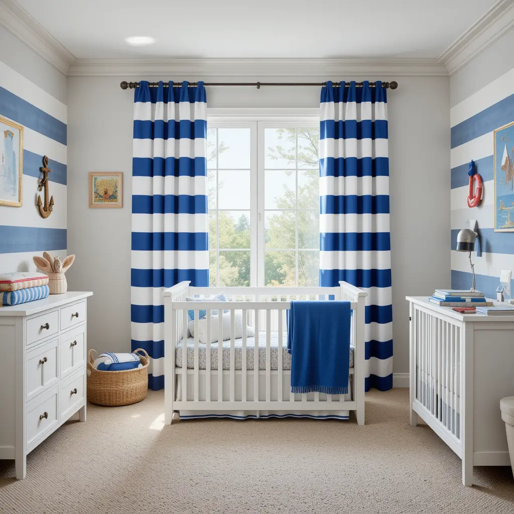 Nautical Striped Curtains