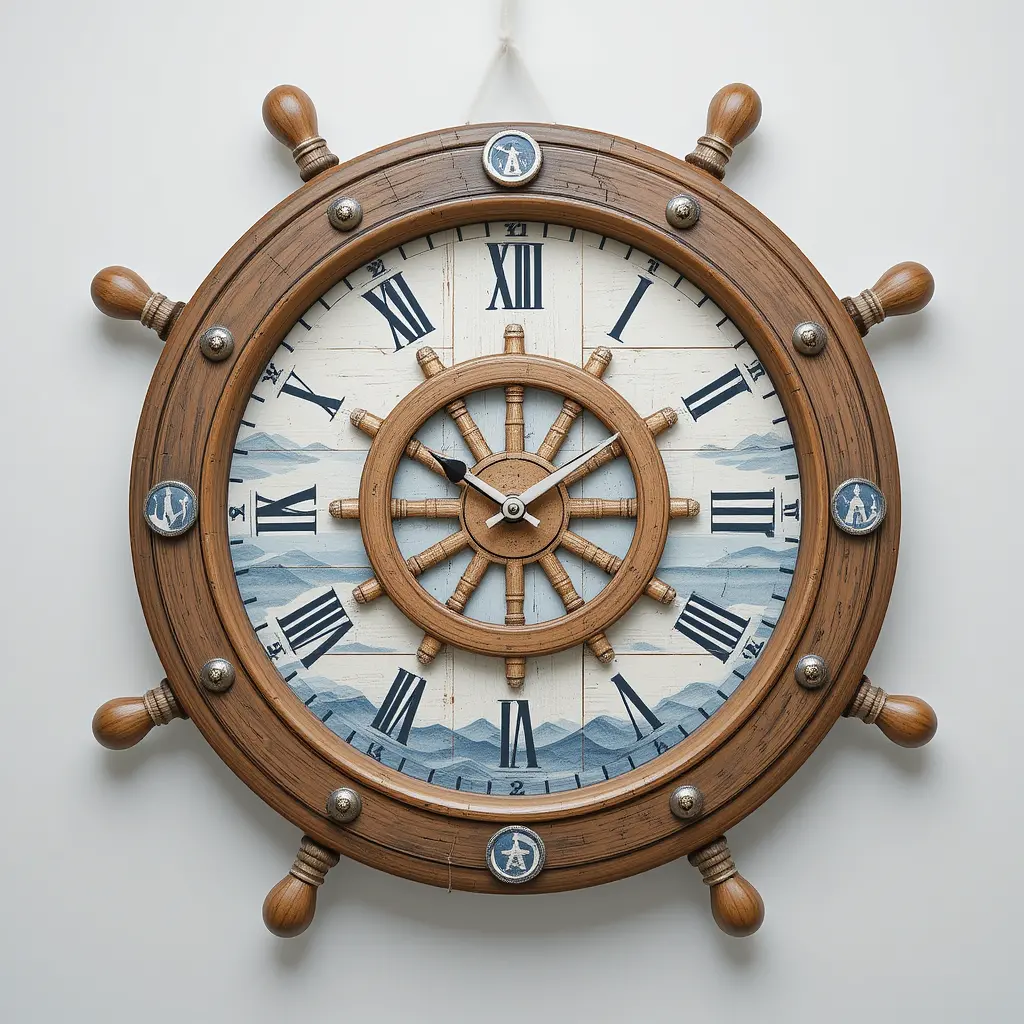 Nautical-Themed Wall Clocks