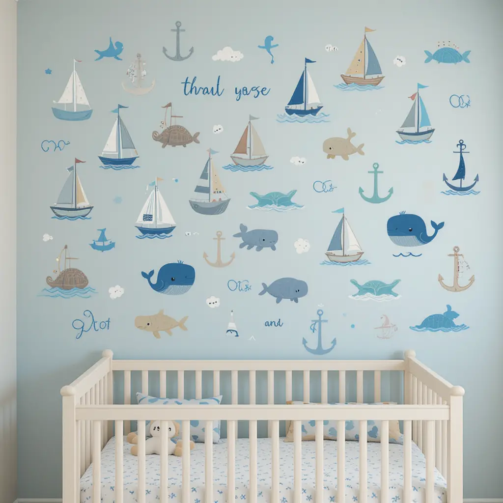 Nautical Themed Wall Decals