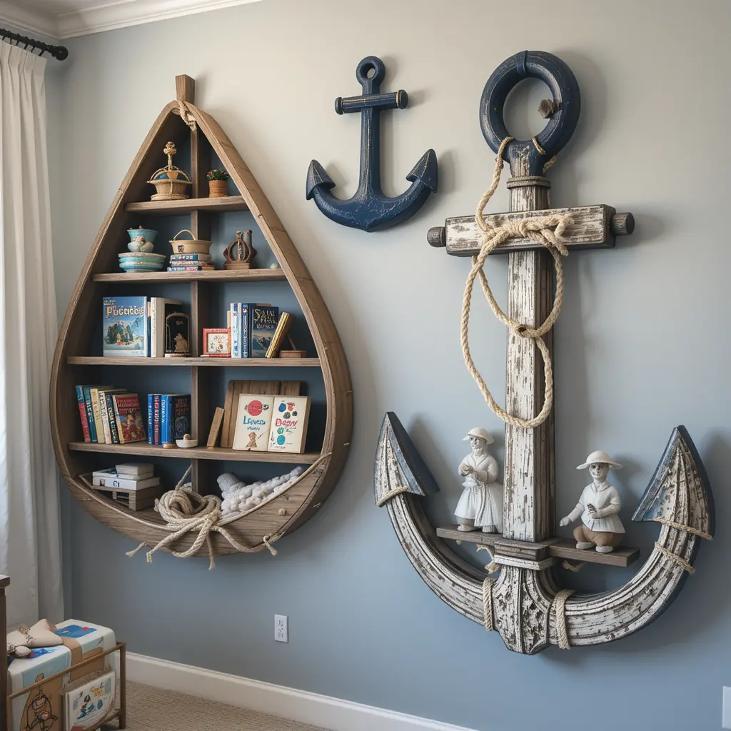 Nautical Wall Shelves