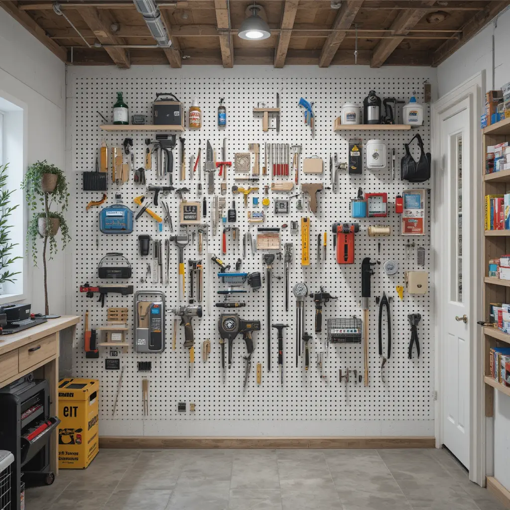 Pegboard Walls