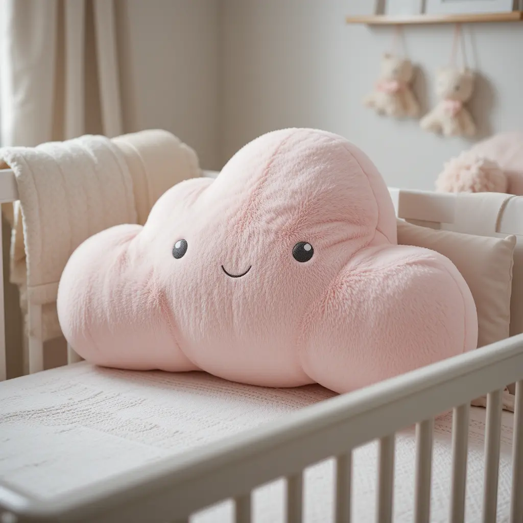 Pink Cloud Pillow