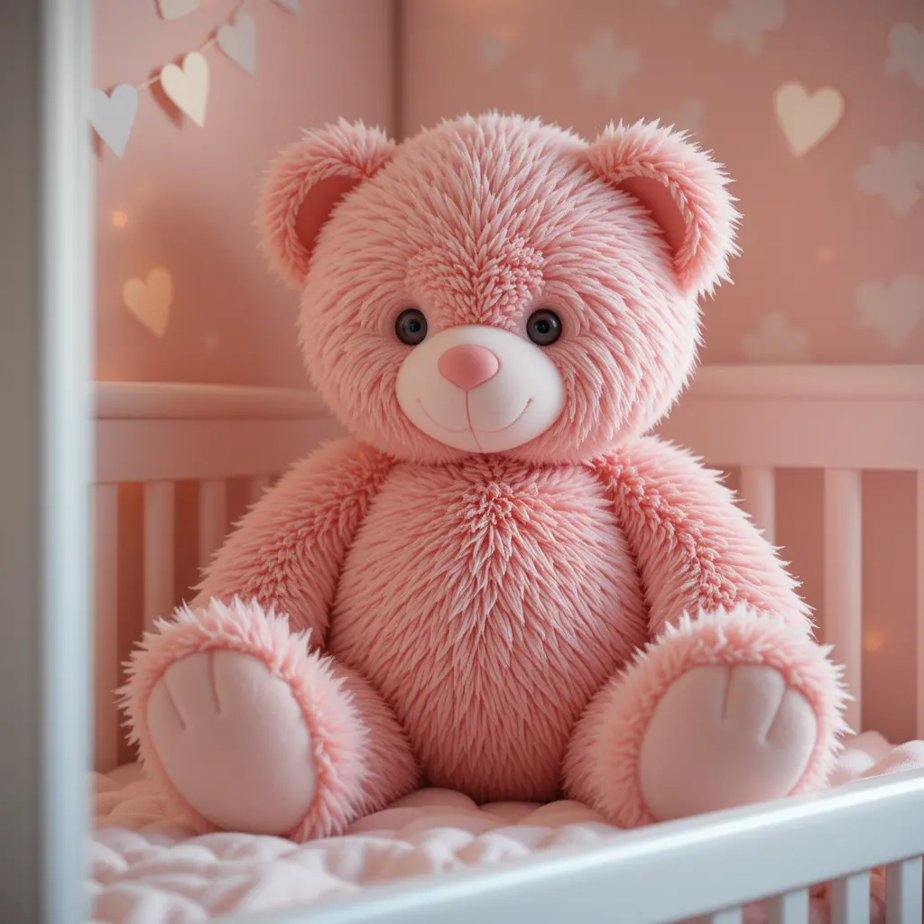 Pink Plush Teddy Bear