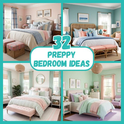 32 Stylish Preppy Bedroom Ideas to Elevate Your Space