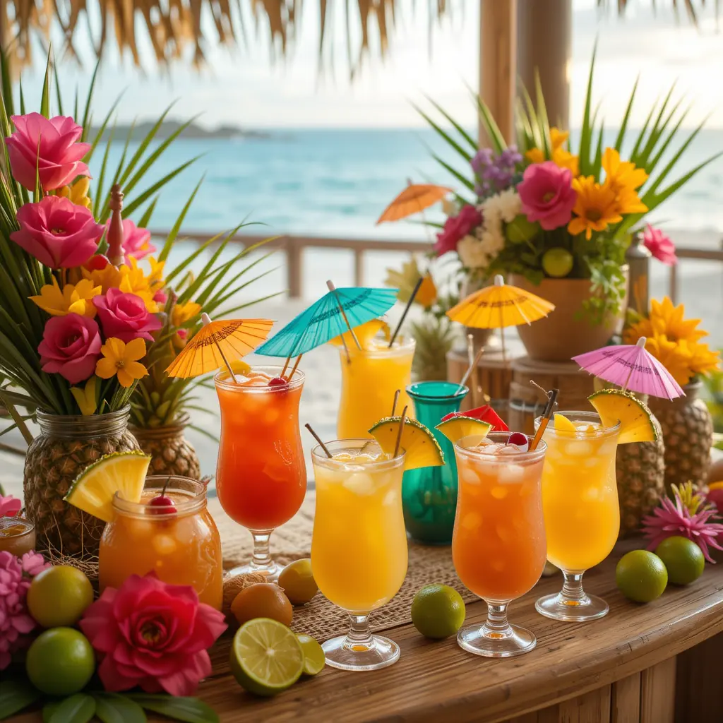 Tropical Cocktail Station