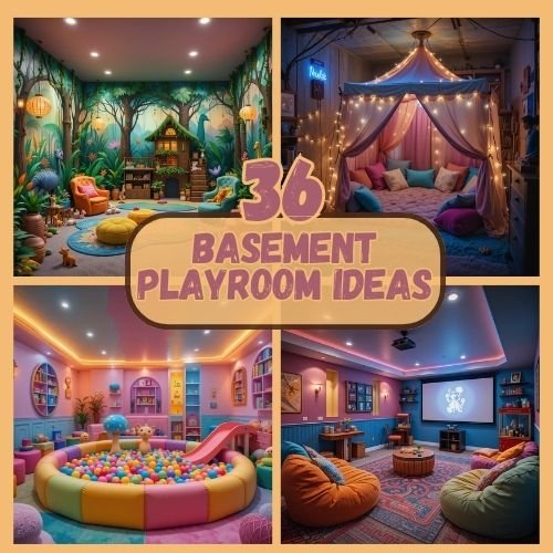 Basement Playroom Ideas