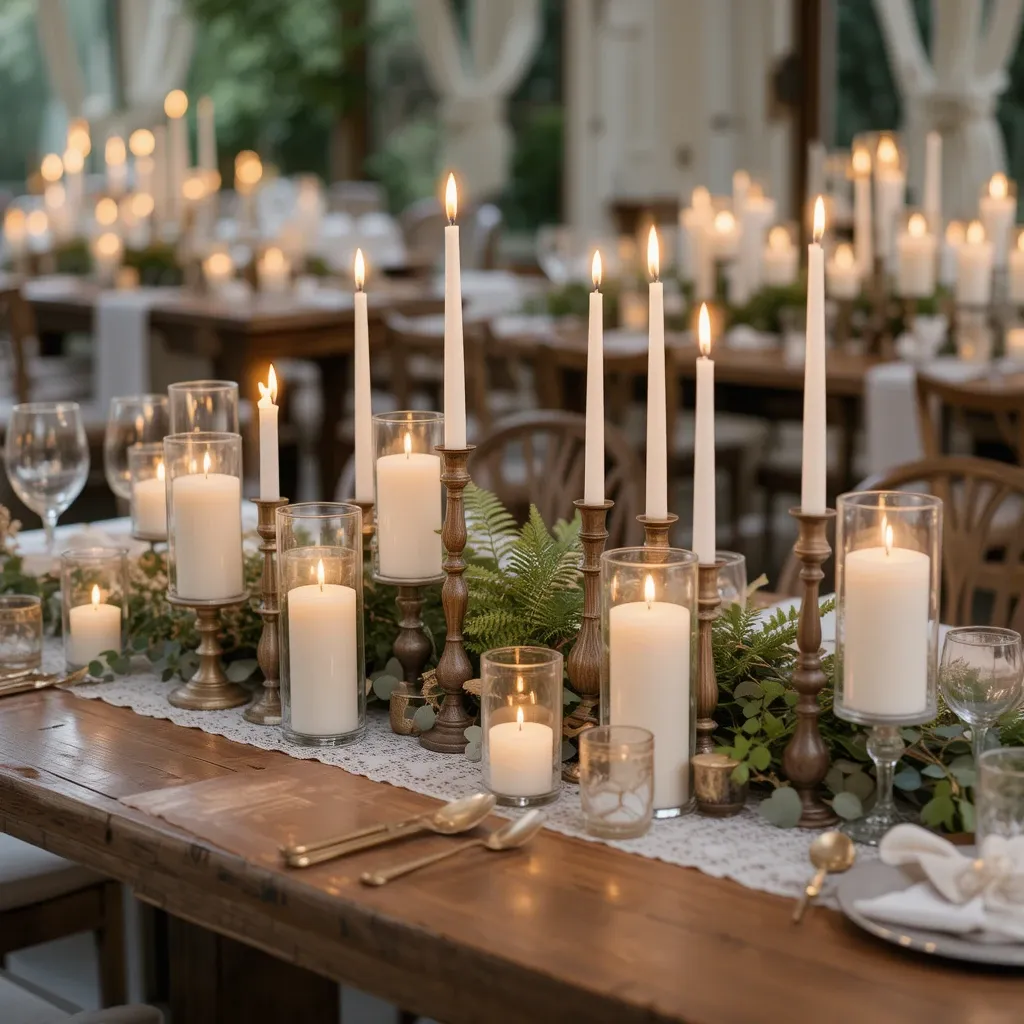 Candle-Lit Tablescapes