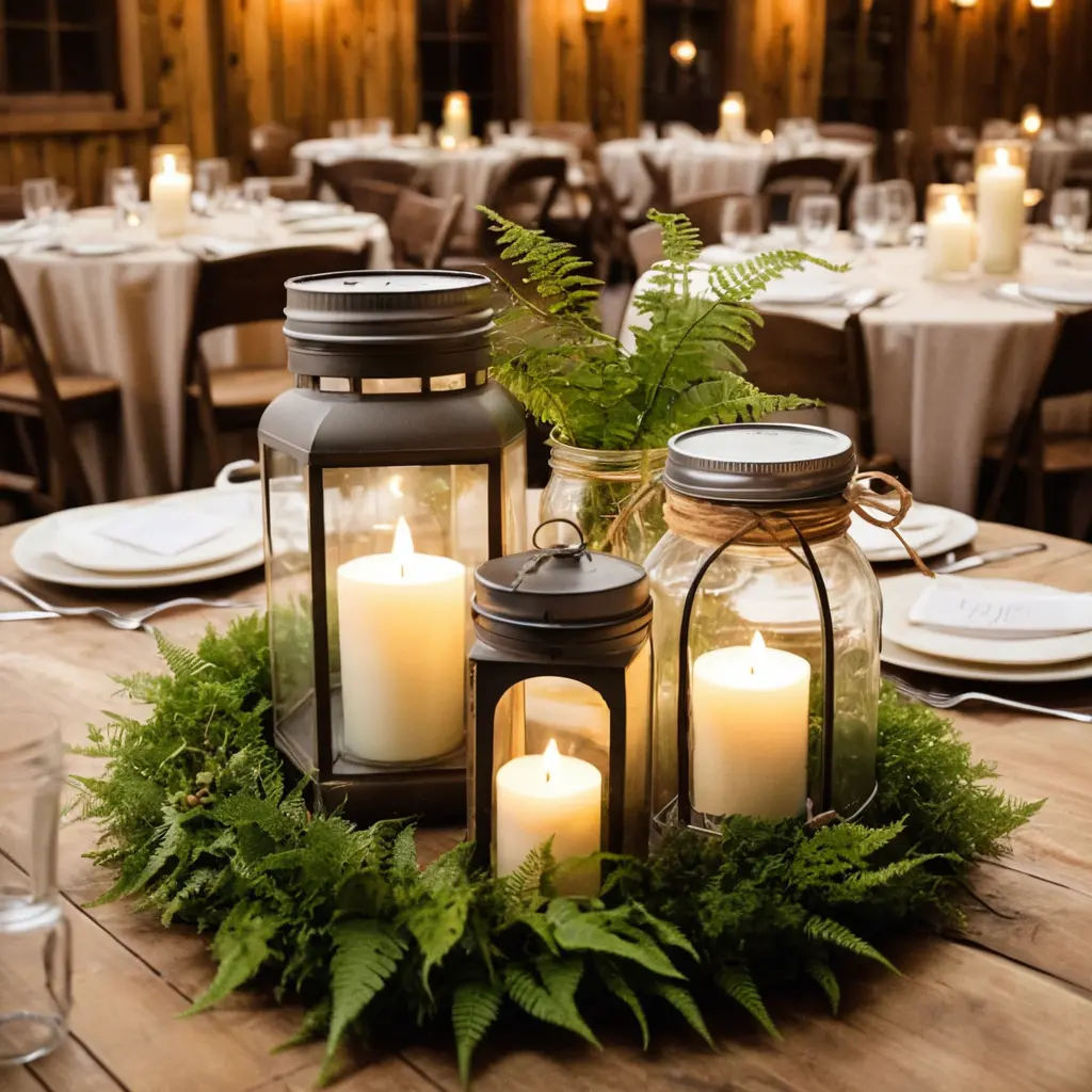 Candlelit Centerpieces