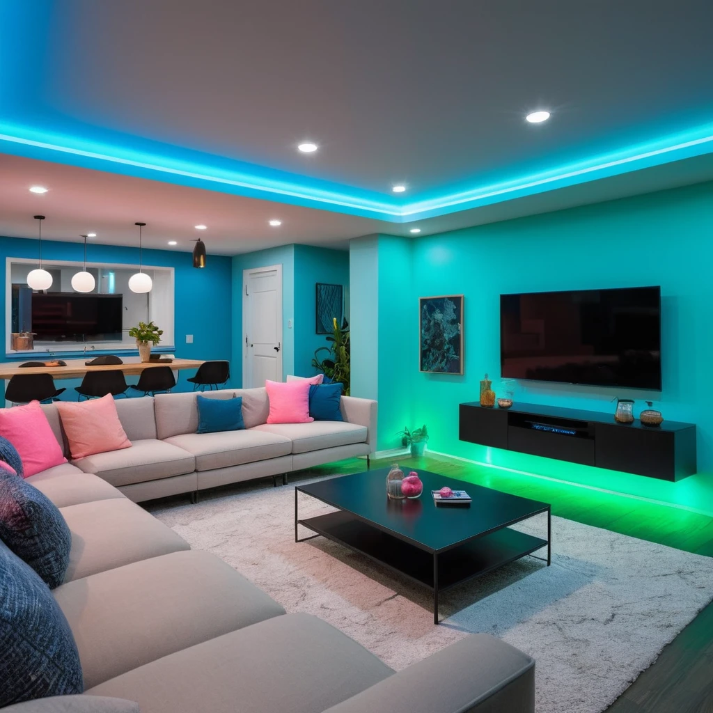 Color-Changing LED Lights