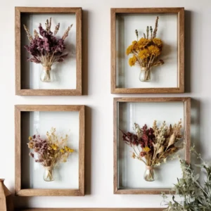 Framed Dried Flowers