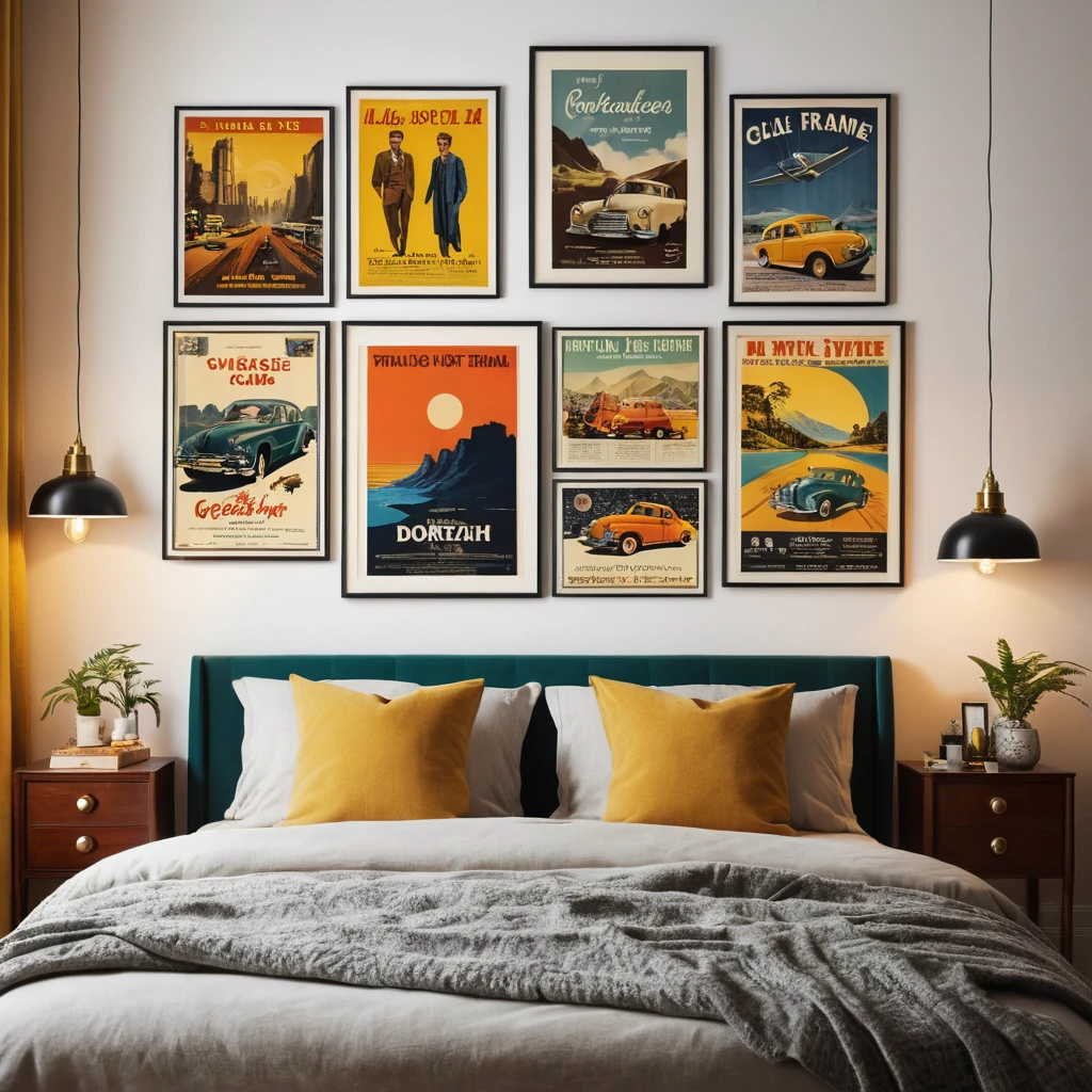 Framed Vintage Posters