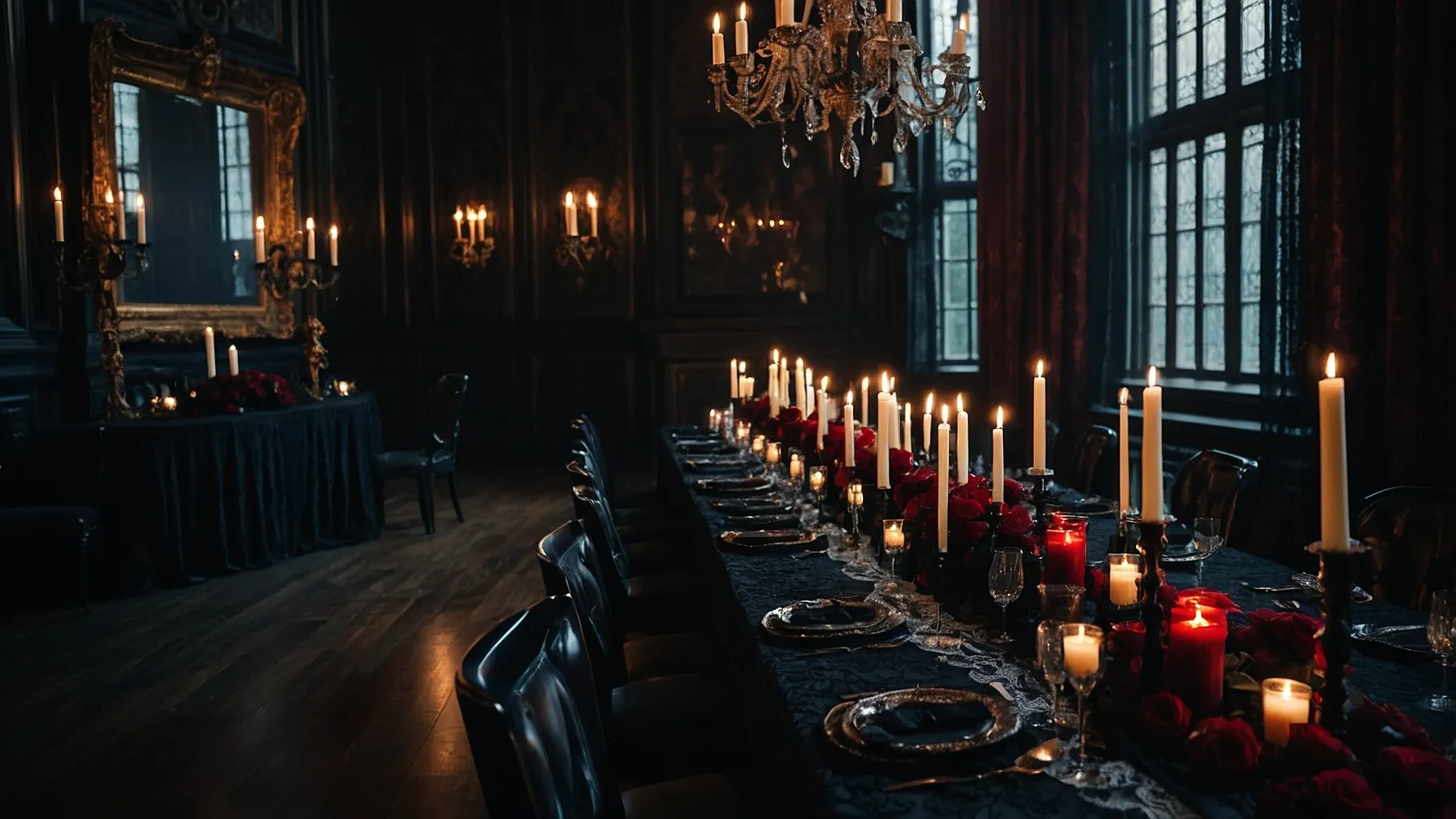 Gothic Lace Tablecloths