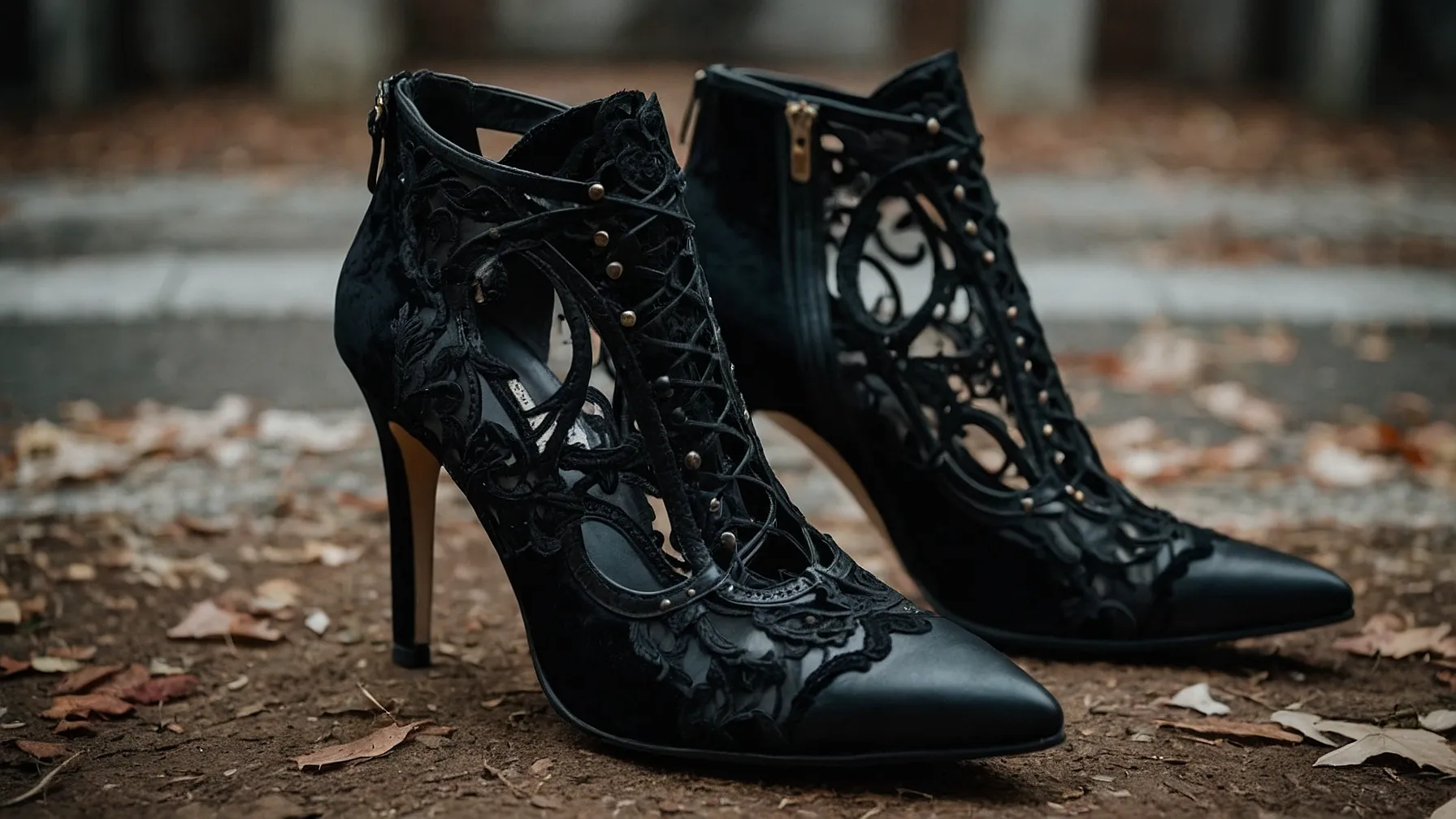 Gothic Wedding Shoes