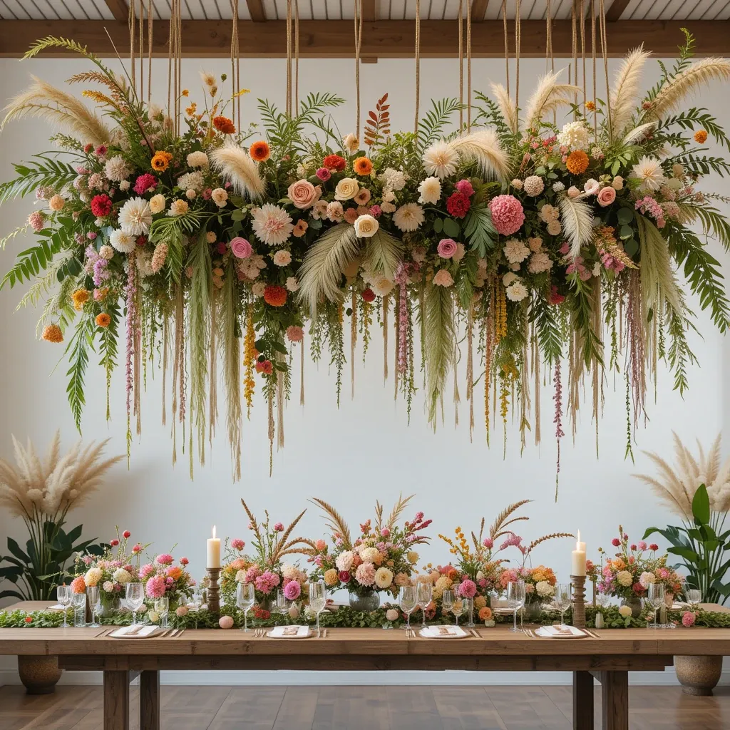 Hanging Floral Installations